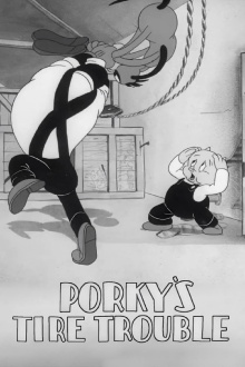 Porky's Tire Trouble Trailer