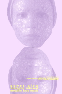 power glow diamond infused metallic face mask Trailer