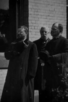 President Roosevelt at the Canton Station Trailer