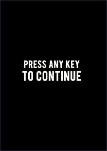 Press Any Key To Continue Trailer