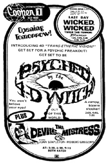 Psyched by the 4D Witch (A Tale of Demonology) Trailer