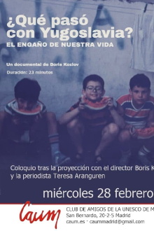 ¿Qué pasó con Yugoslavia?. El engaño de nuestra vida Trailer