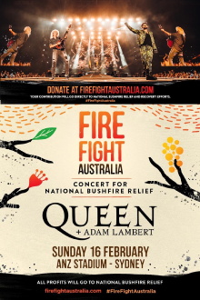 Queen + Adam Lambert: Fire Fight Australia Trailer