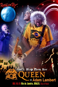Queen and Adam Lambert: Rock in Rio 2015 Trailer