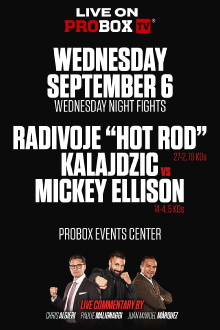 Radivoje Kalajdzic vs. Mickey Ellison Trailer