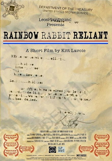Rainbow Rabbit Reliant Trailer