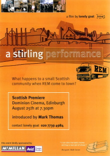 R.E.M.: A Stirling Performance Trailer