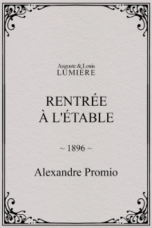 Rentrée à l'étable Trailer