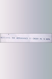 Restoring the Appearance to Order in 12 Minutes Trailer
