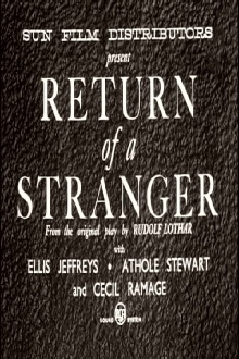 Return of a Stranger Trailer