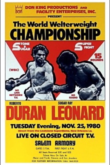 Roberto Duran vs. Sugar Ray Leonard II Trailer