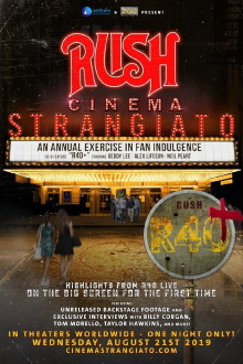 RUSH: Cinema Strangiato 2019 Trailer