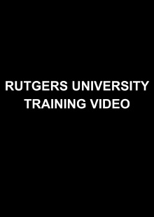 Rutgers University Training Video Trailer