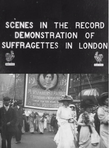 Scenes in the Record: Demonstration of Suffragettes Trailer