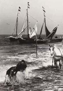 Scheveningen, Dutch Fishing Boats Trailer