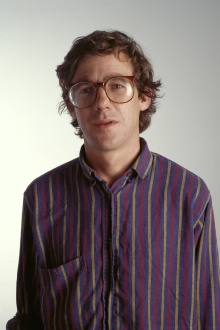 Self-Portrait with Homemade Clothes Trailer