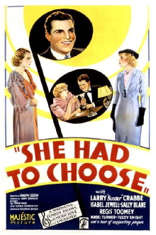 She Had to Choose Trailer