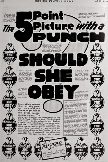 Should She Obey? Trailer