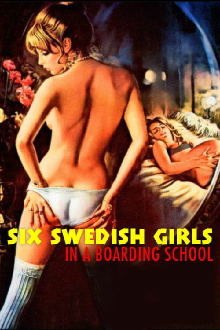 Six Swedish Girls in a Boarding School Trailer