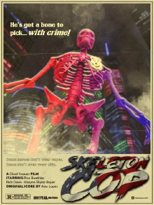 Skeleton Cop Trailer