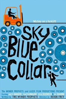 Sky Blue Collar Trailer