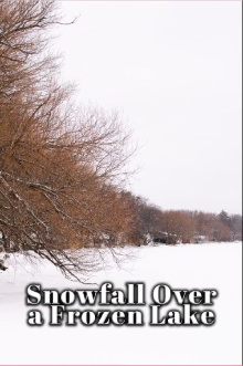Snowfall Over a Frozen Lake Trailer
