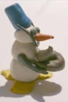 Snowman and Poop Trailer