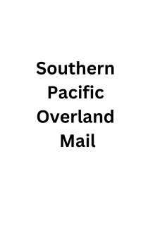 Southern Pacific Overland Mail Trailer