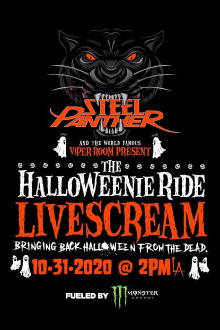 Steel Panther - The Halloweenie Ride Livescream Trailer
