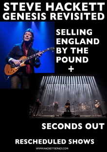 Steve Hackett – Foxtrot at Fifty + Hackett Highlights: Live in Brighton Trailer