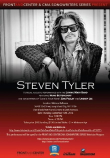 Steven Tyler ‎– Front And Center Trailer