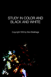 Study in Color and Black and White Trailer