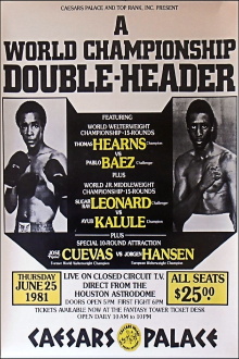 Sugar Ray Leonard vs. Ayub Kalule Trailer