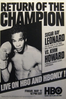Sugar Ray Leonard vs. Kevin Howard Trailer