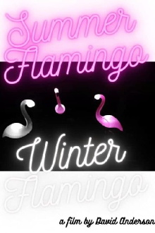 Summer Flamingo Winter Flamingo Trailer