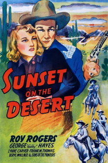 Sunset on the Desert Trailer
