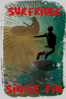 Surf Rider Single Fin Trailer
