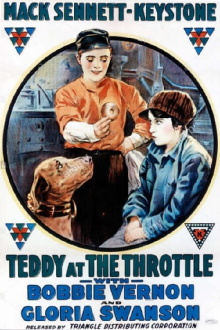Teddy at the Throttle Trailer