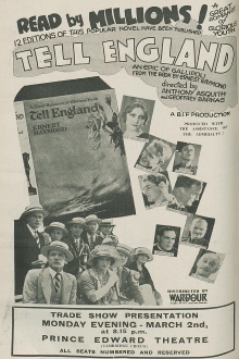 Tell England Trailer