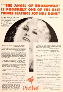 The Angel of Broadway Trailer