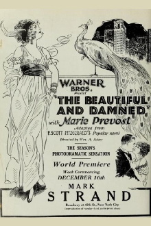 The Beautiful and Damned Trailer