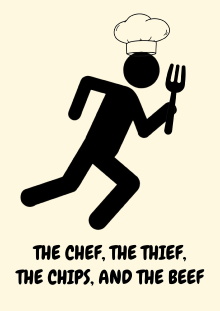 The Chef, the Thief, the Chips, and the Beef Trailer
