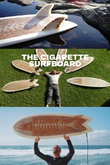The Cigarette Surfboard Trailer