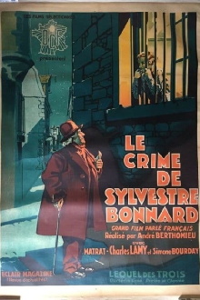 The crime of Sylvestre Bonnard Trailer