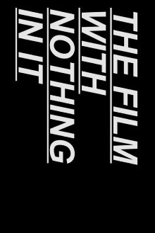 The Film With Nothing In It Trailer
