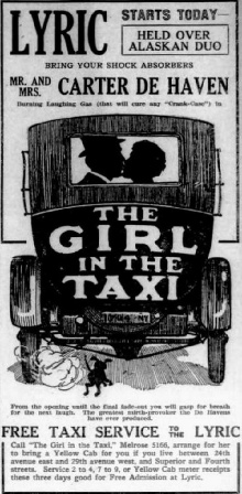 The Girl in the Taxi Trailer