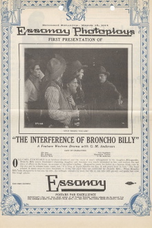 The Inference of Broncho Billy Trailer