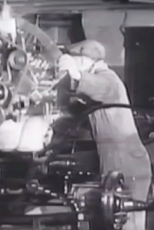 The Invention of the Ford V8 Engine Trailer