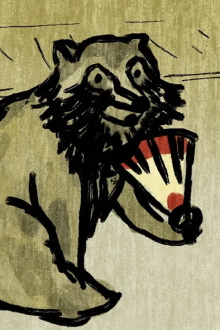 The Japanese myth of the trickster raccoon Trailer