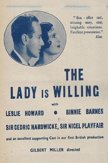 The Lady Is Willing Trailer